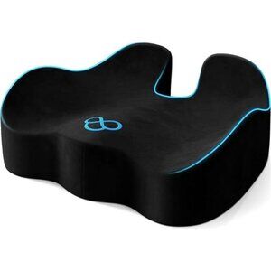 Memory Foam Seat Cushion Office Car Chair Pad with Handle Non Slip Tailbone Pain